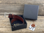 Preview: Gürtel mit Rollschließe 40 mm (Cognac)