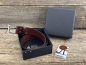Preview: Gürtel mit Rollschließe 40 mm (Cognac)