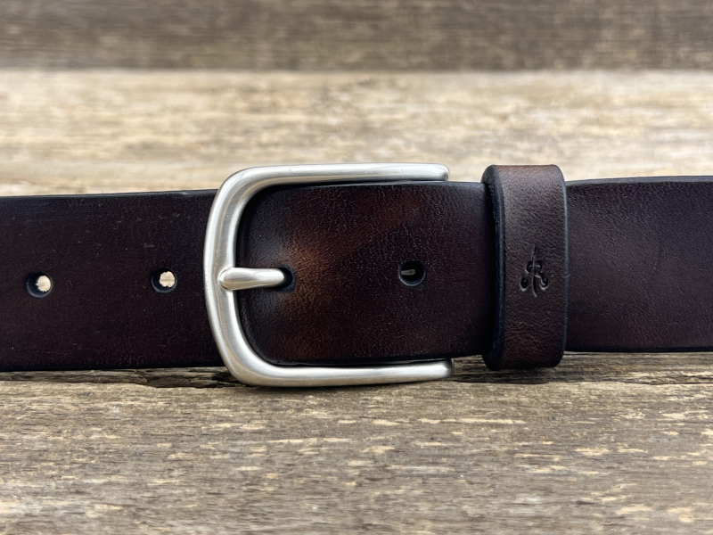 Gürtel mit Halbschließe 35mm (Braun)