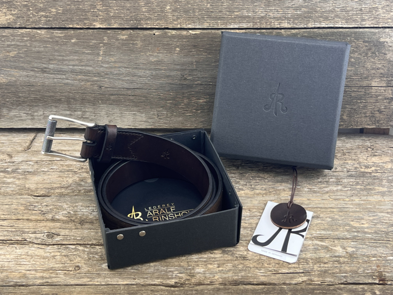 Gürtel mit Rollschließe (Braun)