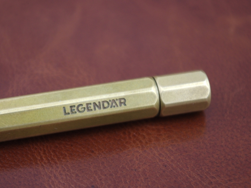 LGNDR Brass Twist Ballpoint Pen