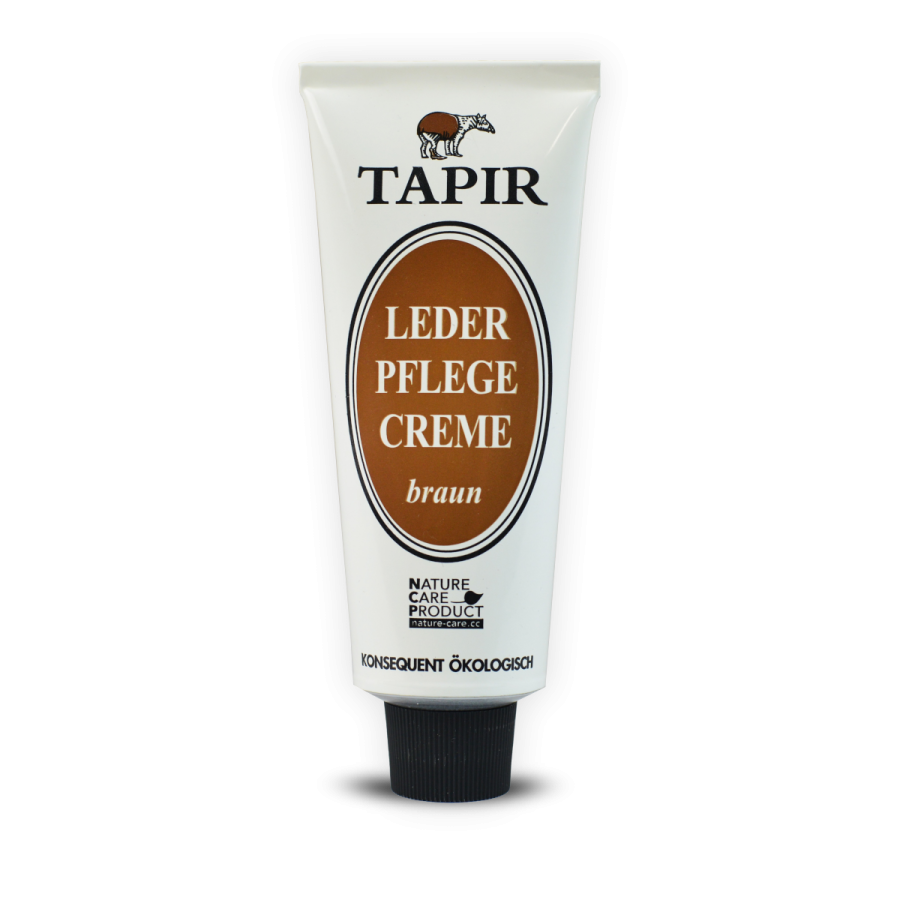 Lederpflegecreme braun