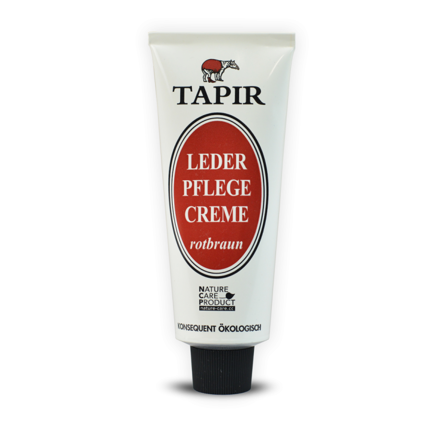 Lederpflegecreme rotbraun