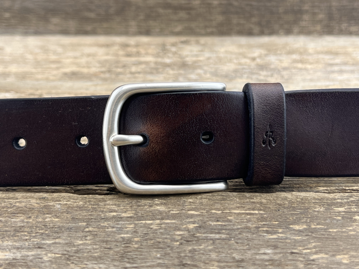 Gürtel mit Halbschließe 35mm (Braun)