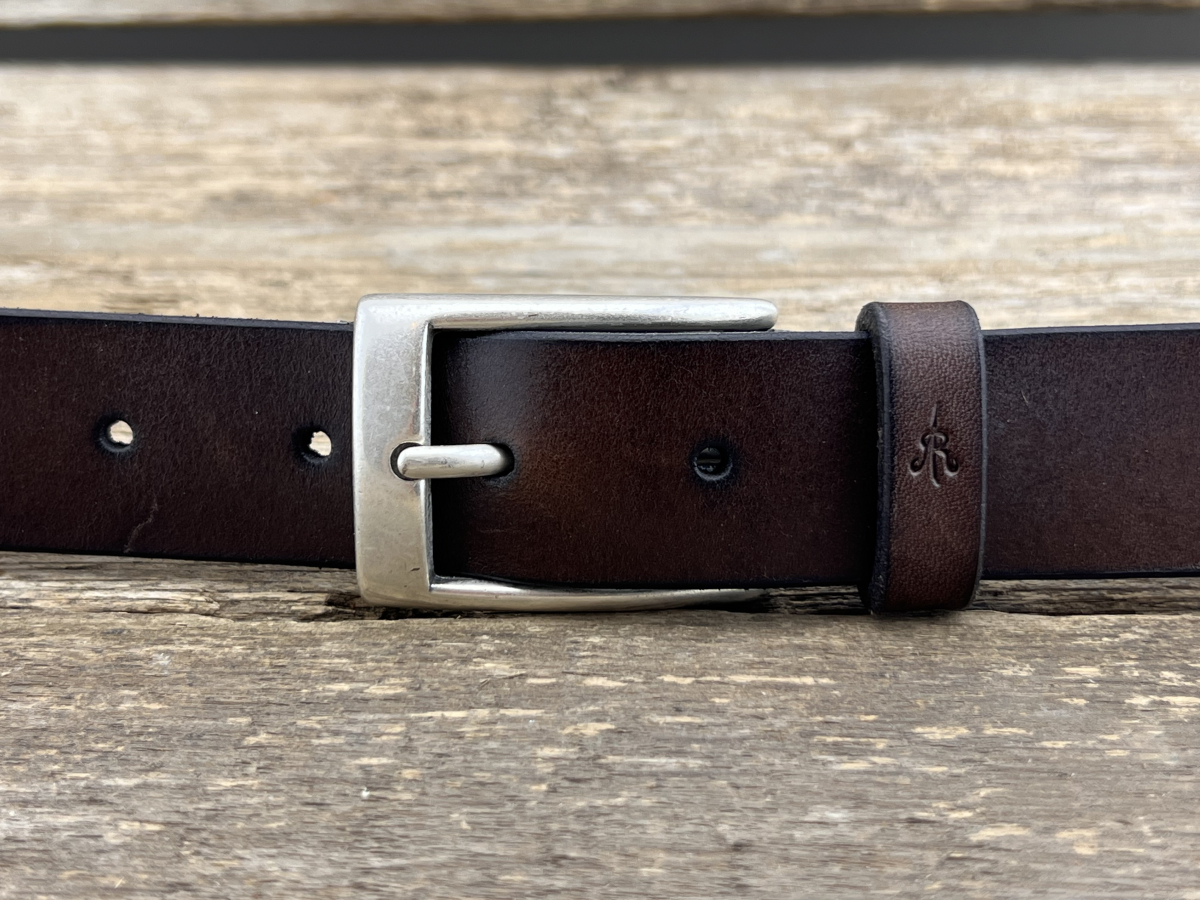 Gürtel mit Halbschließe 30 mm (Braun)