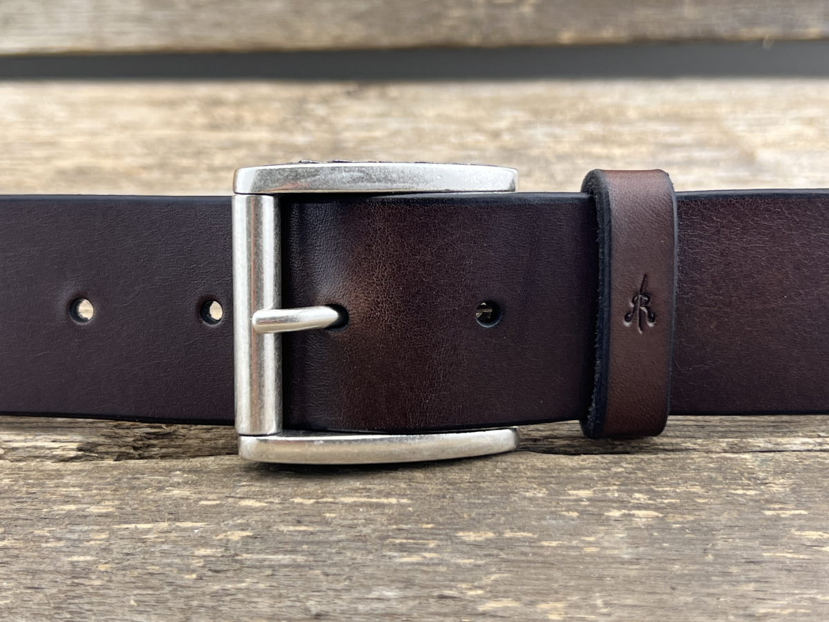 Gürtel mit Rollschließe 40 mm (Braun)