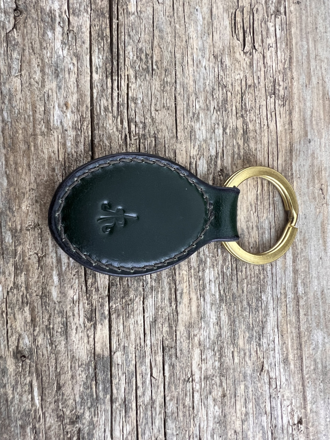 Cordovan Key Fob Oval