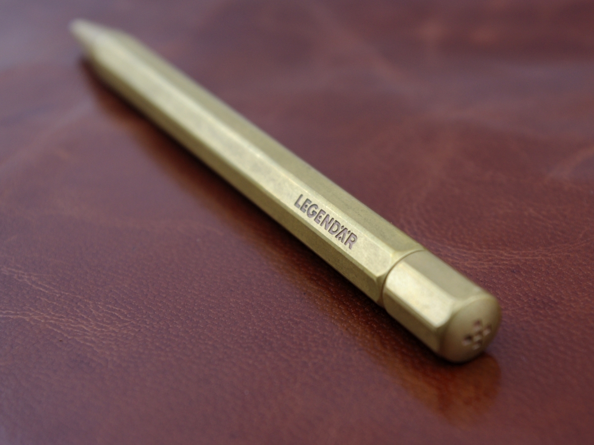 LGNDR Brass Twist Pencil